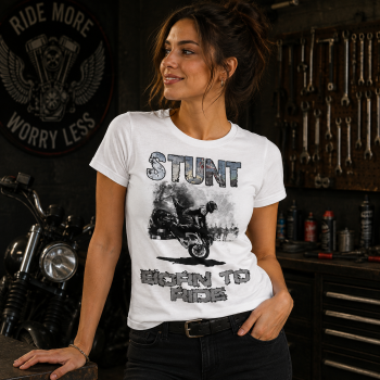 KOSZULKA DAMSKA M8 stunt to ride